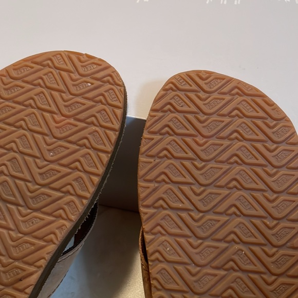 Reef leather smoothy flip flop men’s size 10 - Picture 9 of 11